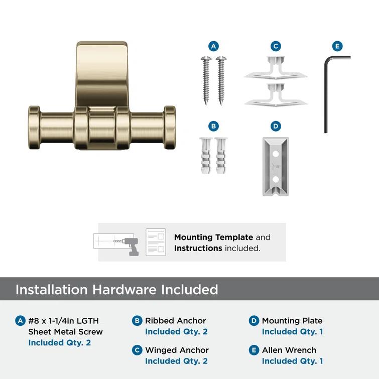 Davenport Wall Mounted Robe Hook