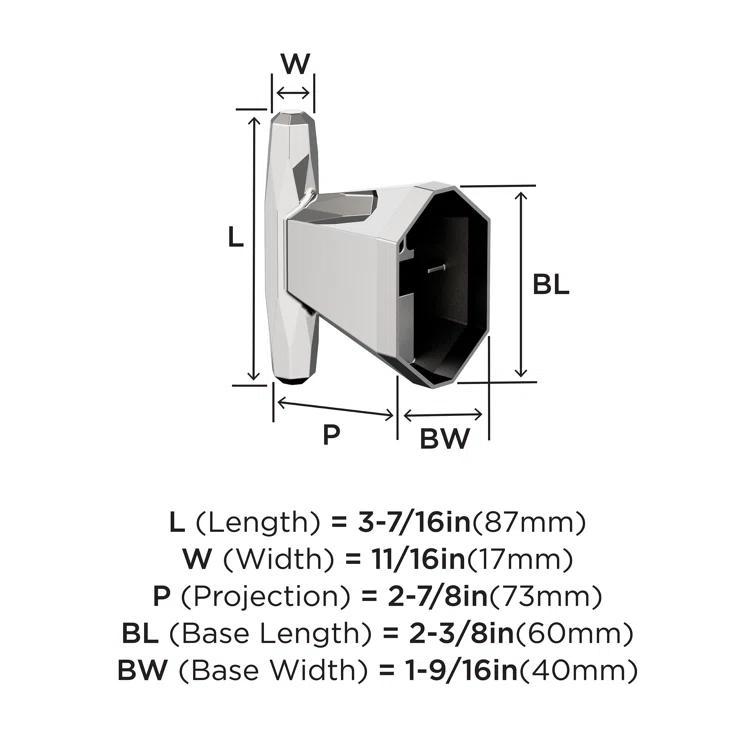 St. Vincent Wall Mounted Robe Hook
