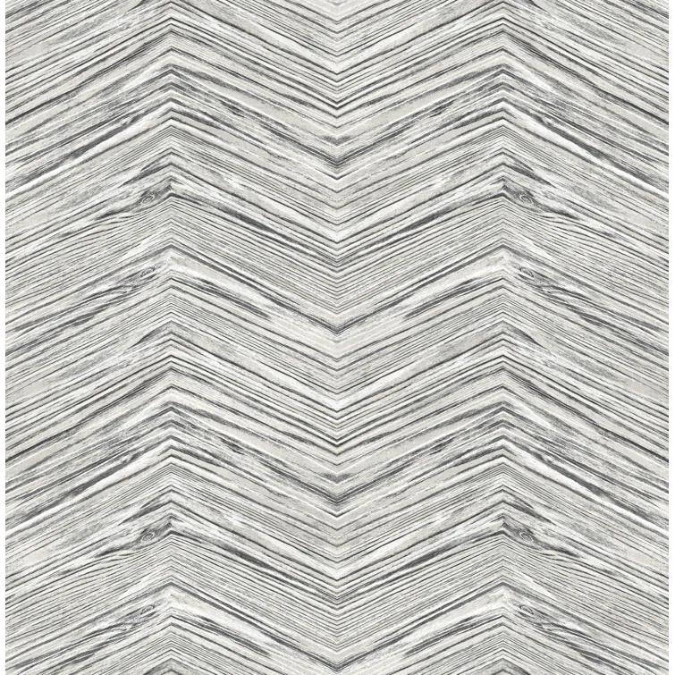 Wood Chevron Peel & Stick Chevron Roll