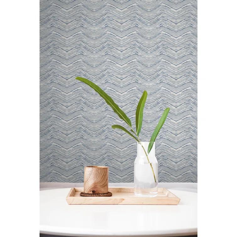 Wood Chevron Peel & Stick Chevron Roll