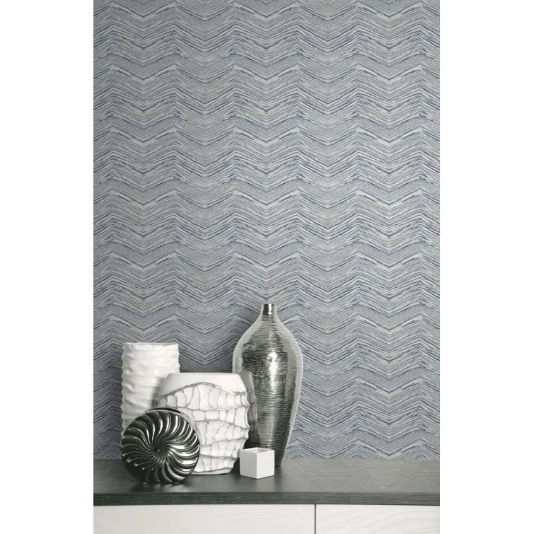 Wood Chevron Peel & Stick Chevron Roll