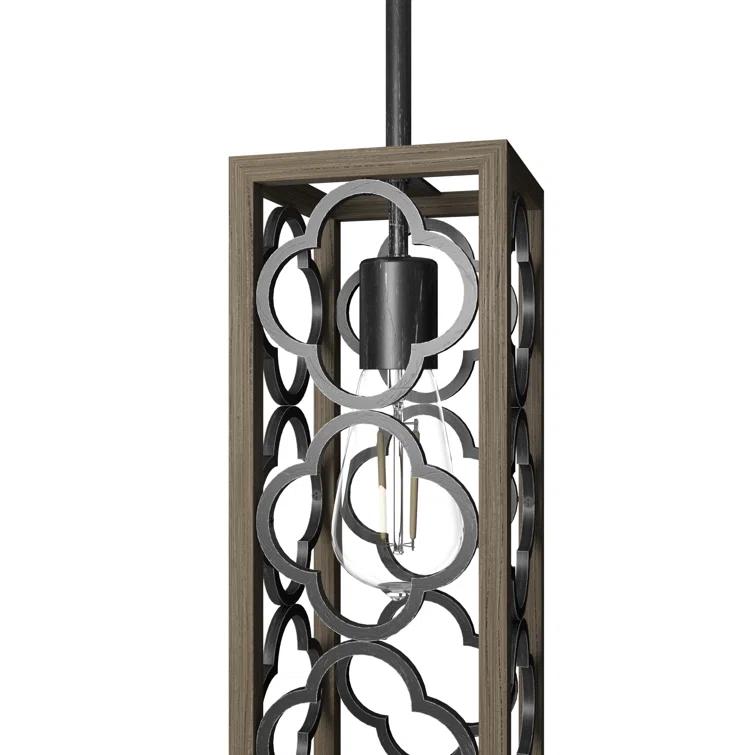 Hunter Fan Gablecrest 1 - Light Single Rectangle Pendant