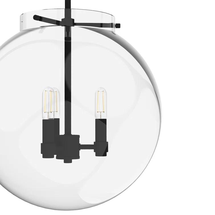 Hunter Fan Sacha 3 - Light Single Globe Pendant