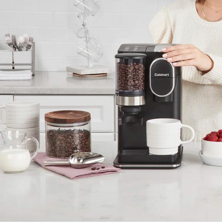 Cuisinart Grind & Brew Single-Serve Coffeemaker, 48-Ounce Removable Reservoir