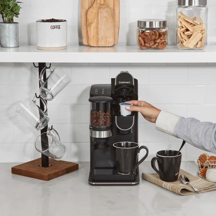 Cuisinart Grind & Brew Single-Serve Coffeemaker, 48-Ounce Removable Reservoir