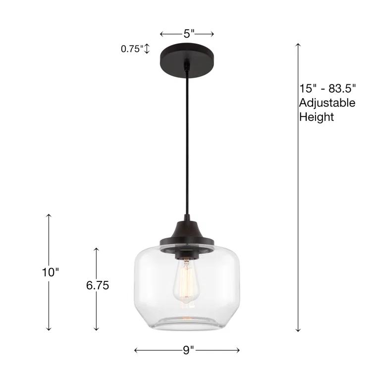 Adriunna 1 - Light Kitchen Island Pendant