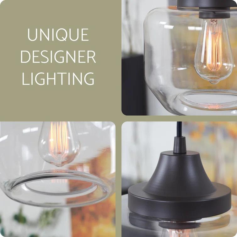 Adriunna 1 - Light Kitchen Island Pendant