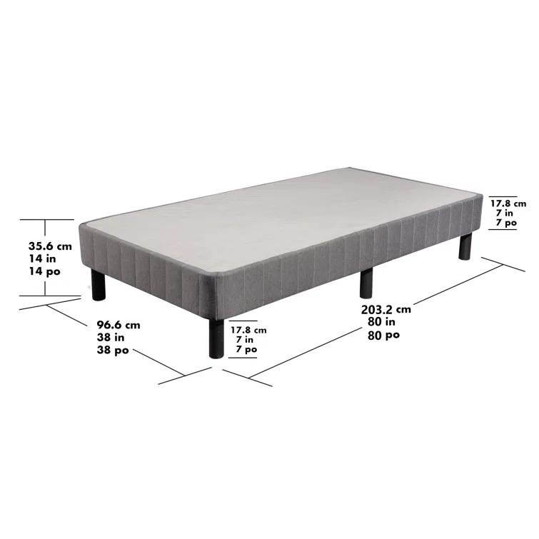 Home by Hollywood Enforce Platform Base Bed Frame