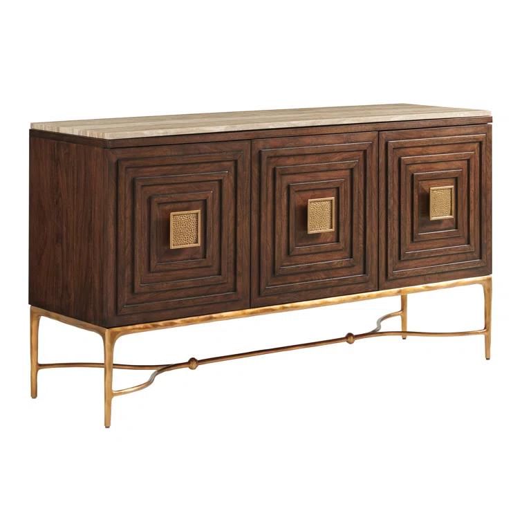 Lexington Silverado Tiburon Sideboard With Stone Top