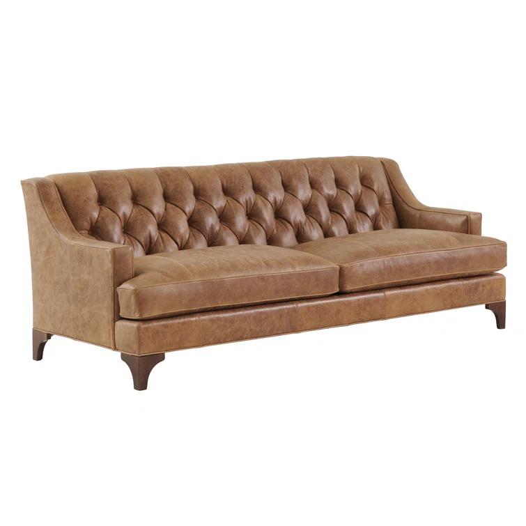 Lexington Silverado Sonoma Leather Sofa