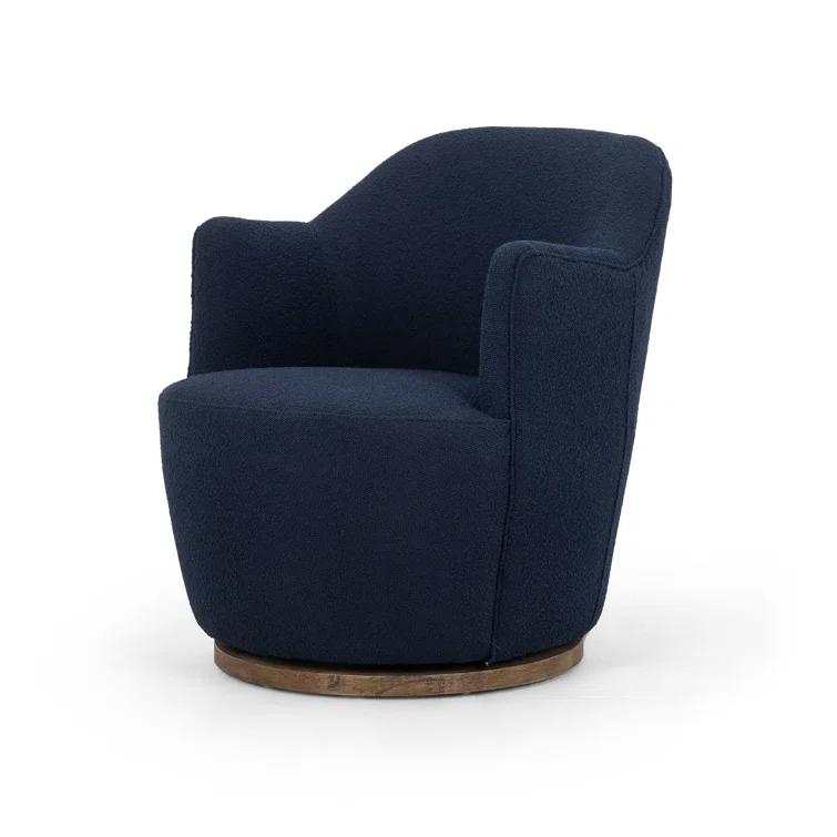 Margie Swivel Chair - Navy