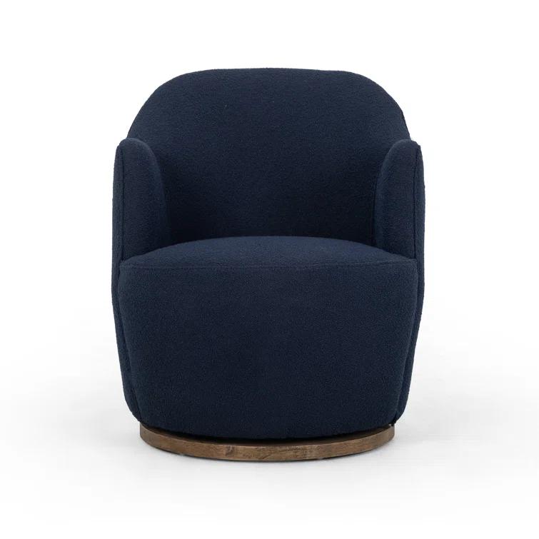 Margie Swivel Chair - Navy