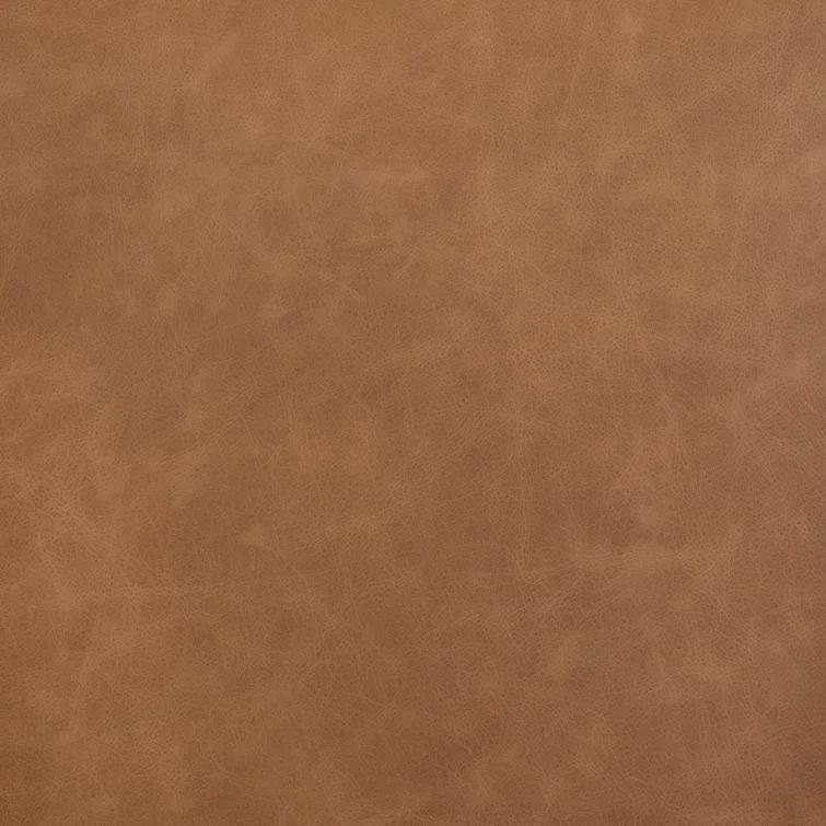 Sonoma Butterscotch Leather Barrel Accent Chair