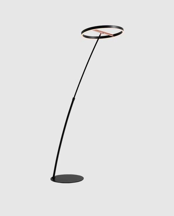 Orren Ellis Hupe 47.2'' LED Arched Floor Lamp