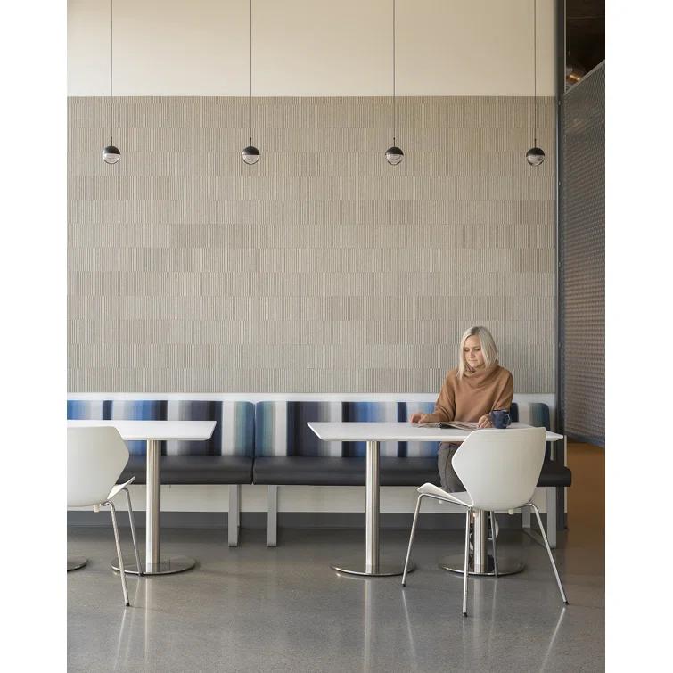 Dora Chic LED Globe Pendant Light in Chrome Finish
