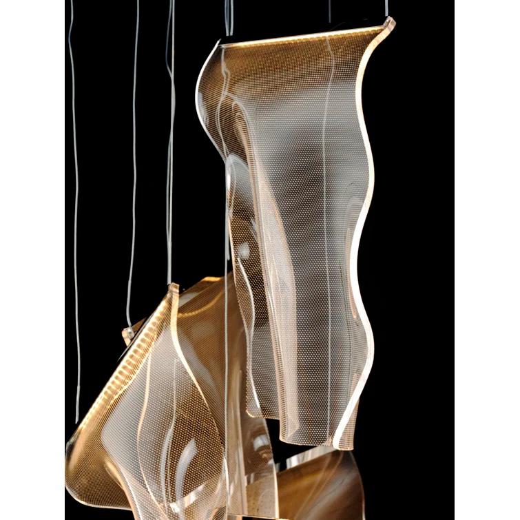 ET2 Rinkle 13 - Light Dimmable LED Geometric Chandelier