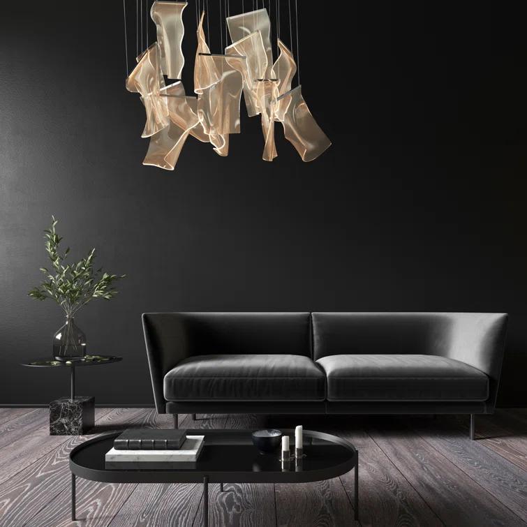 ET2 Rinkle 13 - Light Dimmable LED Geometric Chandelier