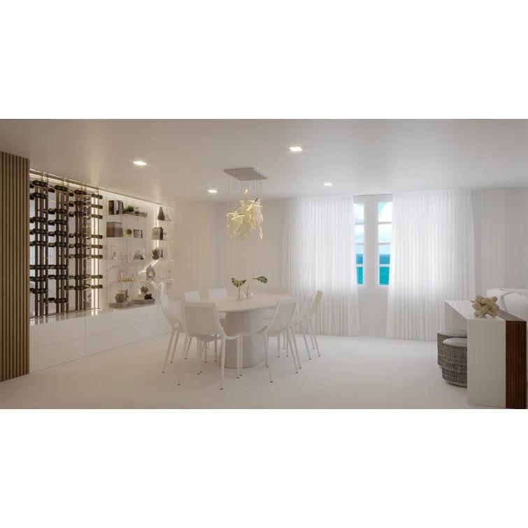 ET2 Rinkle 13 - Light Dimmable LED Geometric Chandelier