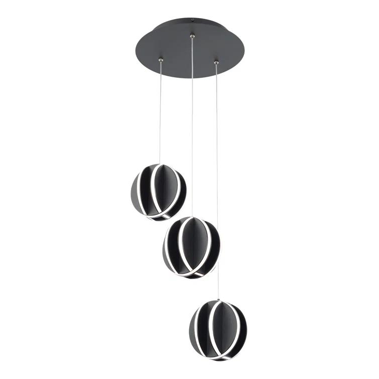 Carillion 3 - Light LED Cluster Pendant
