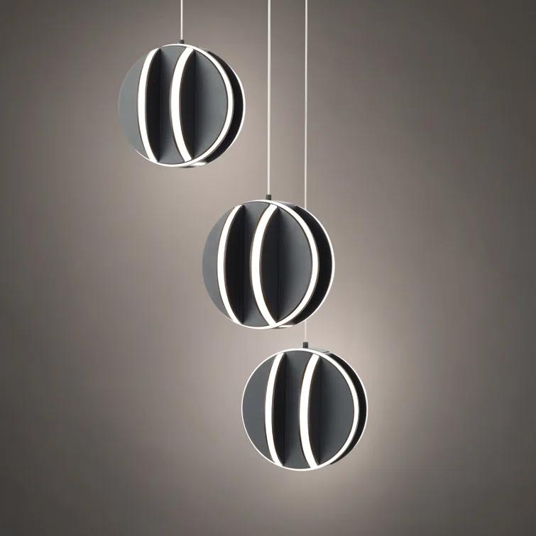 Carillion 3 - Light LED Cluster Pendant
