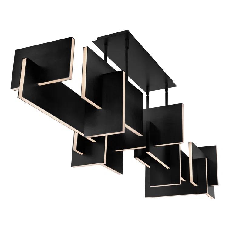 Amari Dimmable LED Geometric Chandelier