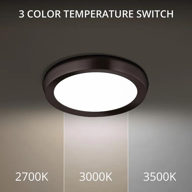 Argo Dimmable LED Flush Mount