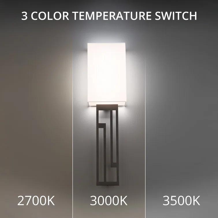 Vander Aluminum LED Flush Mounted Sconce