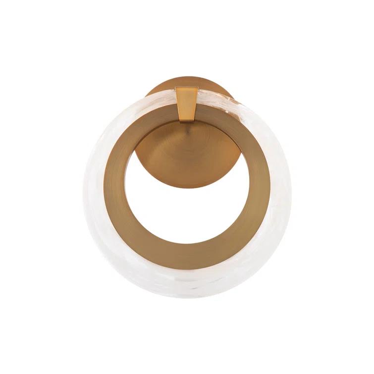 Serenity Aluminum LED Armed Sconce
