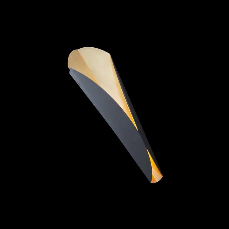 Fleur Aluminum LED Flush Mounted Sconce