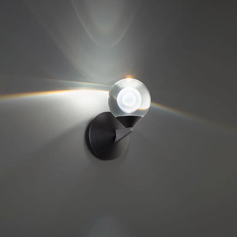 Modern Forms Double Bubble Aluminum LED Armed Sconce