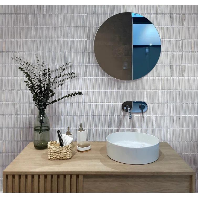 1" x 3" Glass Brick Joint Mosaic Wall and Floor Tile