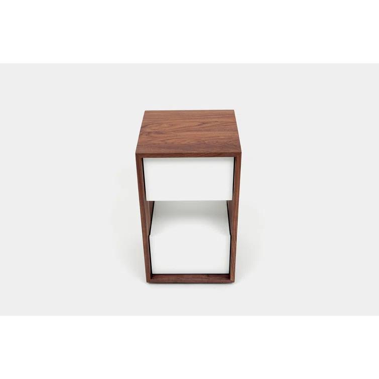 THN 14'' W Solid Wood Nightstand