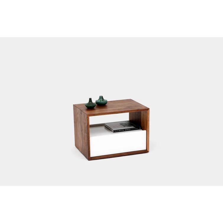 THN 24'' W Solid Wood Nightstand