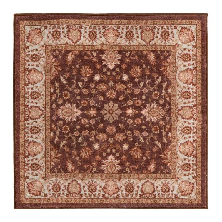 Oriental Area Rug in Red