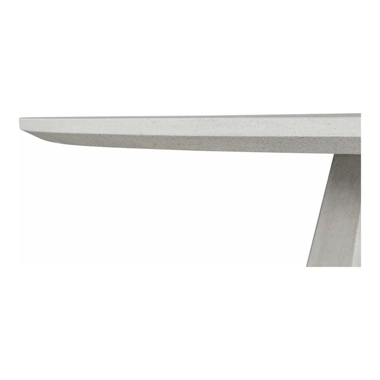 Chrysanthe Indoor / Outdoor Round Dining Table
