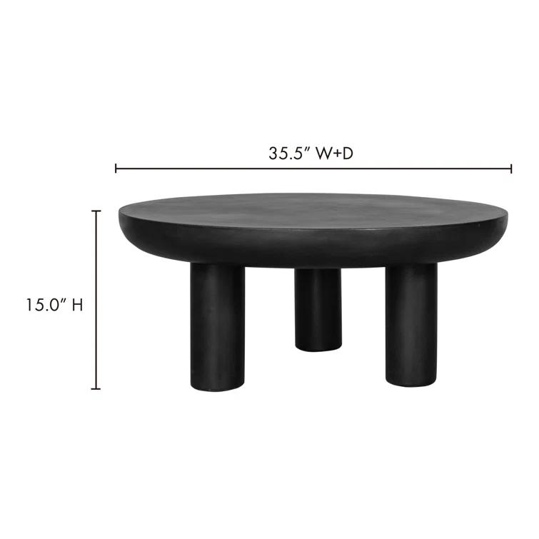 Peagan Indoor / Outdoor Round Coffee Table