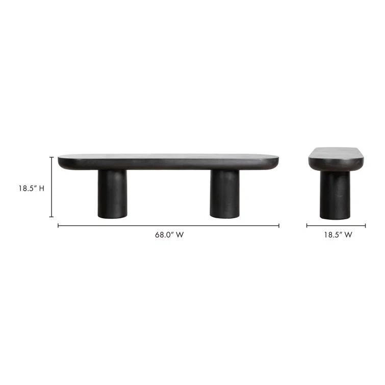 Peagan Indoor / Outdoor Bench