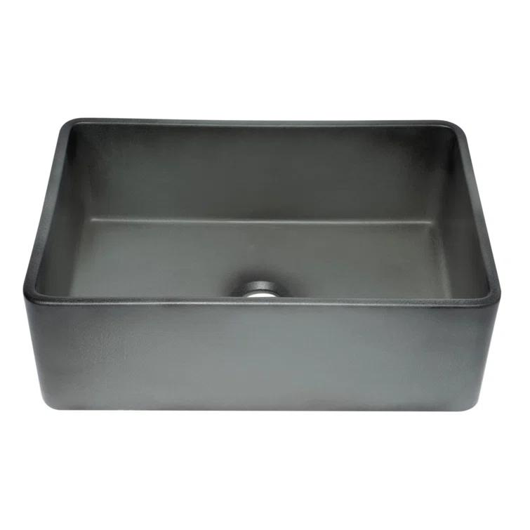 30'' L Farmhouse / Apron Single Bowl Fireclay Kitchen Sink