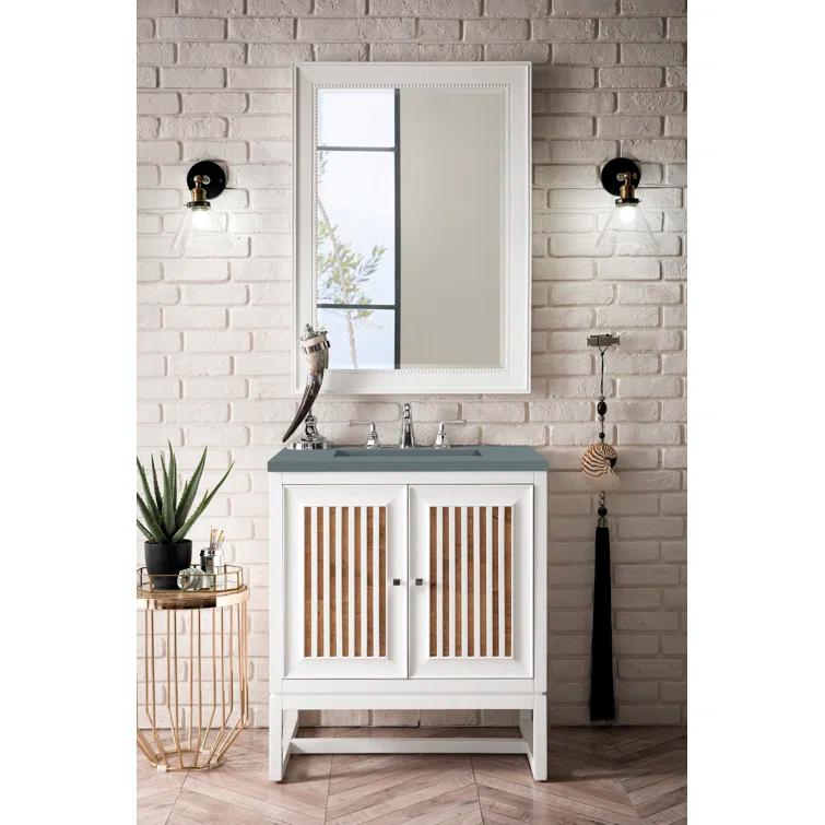 Addison 30'' Single Bathroom Vanity with Quartz Top