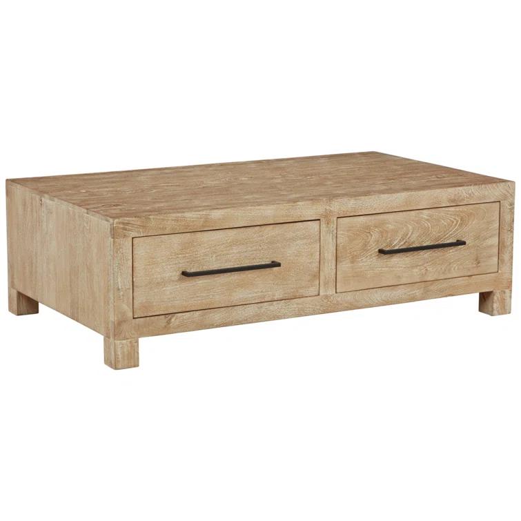 Dulandina Solid Wood Coffee Table