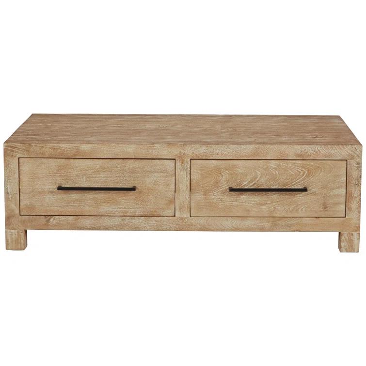 Dulandina Solid Wood Coffee Table