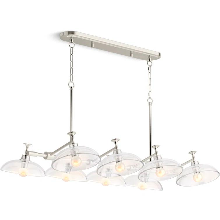 Tone™ 41" Eight-Light Chandelier