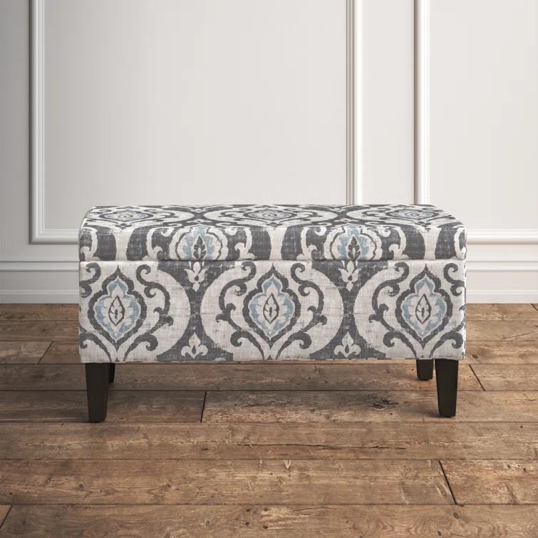 Chantrell 36" Wide Large Decorative Storage Bench