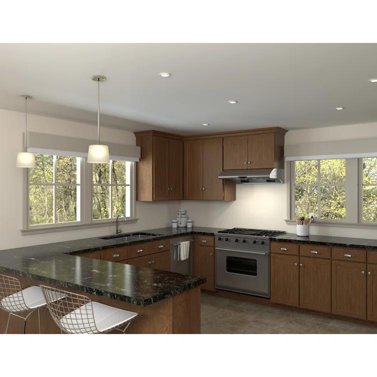 Zephyr Typhoon 30" 850 CFM Under Cabinet Mount Range Hood with LED Lighting