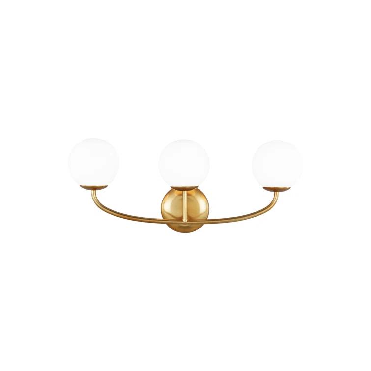 Galassia Vanity Light by AERIN - Burnished Brass / 3 Light