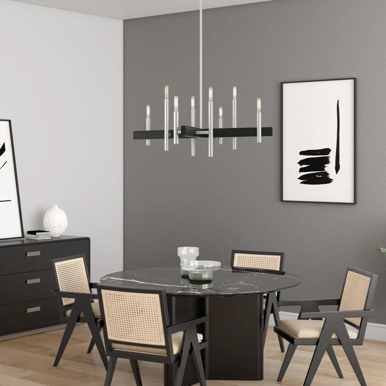 Wade Logan® Oiti 8 - Light Dimmable Chandelier
