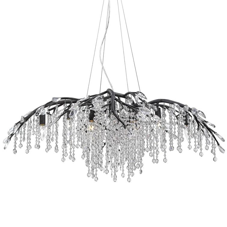 Willa Arlo™ Interiors Montriel 12 - Light Unique / Statement Geometric Chandelier with Crystal Accents & Reviews | Wayfair