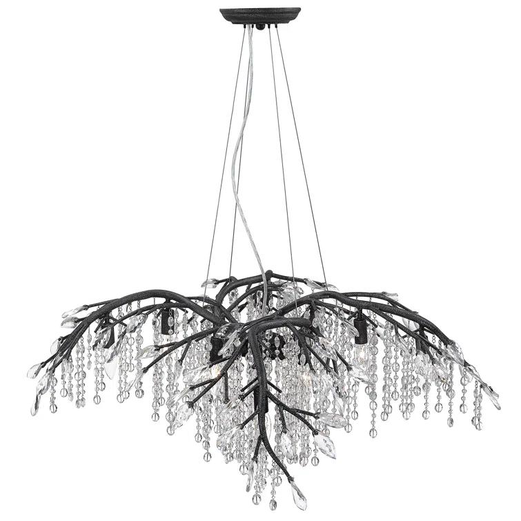 Willa Arlo™ Interiors Montriel 12 - Light Unique / Statement Geometric Chandelier with Crystal Accents & Reviews | Wayfair