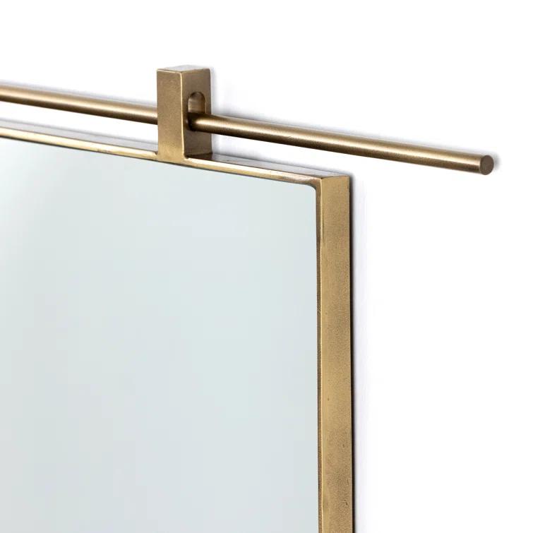 Hutton Metal Flat Wall Mirror
