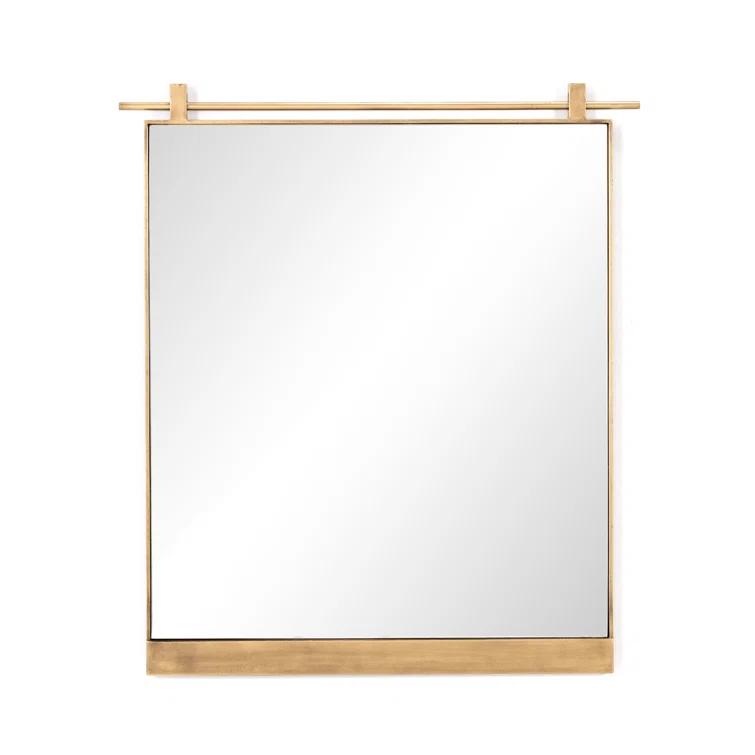 Vitale Mirror - Antique Brass / Small